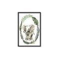 Picture of Elephant Palm Wreath _GroupedProduct_Rectangle_Portrait_Mini_ _GroupedProduct_Rectangle_Portrait_Canvas_Framed_
