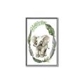 Picture of Elephant Palm Wreath _GroupedProduct_Rectangle_Portrait_Mini_ _GroupedProduct_Rectangle_Portrait_Canvas_Framed_