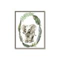 Picture of Elephant Palm Wreath _GroupedProduct_Rectangle_Portrait_Mini_ _GroupedProduct_Rectangle_Portrait_Canvas_Framed_