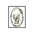 Picture of Elephant Palm Wreath _GroupedProduct_Rectangle_Portrait_Mini_ _GroupedProduct_Rectangle_Portrait_Canvas_Framed_