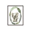 Picture of Elephant Palm Wreath _GroupedProduct_Rectangle_Portrait_Mini_ _GroupedProduct_Rectangle_Portrait_Canvas_Framed_