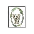 Picture of Elephant Palm Wreath _GroupedProduct_Rectangle_Portrait_Mini_ _GroupedProduct_Rectangle_Portrait_Canvas_Framed_