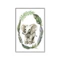 Picture of Elephant Palm Wreath _GroupedProduct_Rectangle_Portrait_Mini_ _GroupedProduct_Rectangle_Portrait_Canvas_Framed_