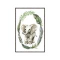 Picture of Elephant Palm Wreath _GroupedProduct_Rectangle_Portrait_Mini_ _GroupedProduct_Rectangle_Portrait_Canvas_Framed_