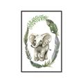 Picture of Elephant Palm Wreath _GroupedProduct_Rectangle_Portrait_Mini_ _GroupedProduct_Rectangle_Portrait_Canvas_Framed_