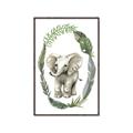 Picture of Elephant Palm Wreath _GroupedProduct_Rectangle_Portrait_Mini_ _GroupedProduct_Rectangle_Portrait_Canvas_Framed_