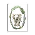 Picture of Elephant Palm Wreath _GroupedProduct_Rectangle_Portrait_Mini_ _GroupedProduct_Rectangle_Portrait_Canvas_Framed_