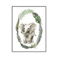 Picture of Elephant Palm Wreath _GroupedProduct_Rectangle_Portrait_Mini_ _GroupedProduct_Rectangle_Portrait_Canvas_Framed_