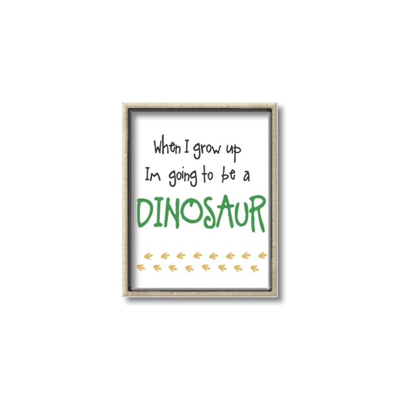 Picture of When I grow up _GroupedProduct_Rectangle_Portrait_Mini_ _GroupedProduct_Rectangle_Portrait_Canvas_Framed_