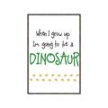 Picture of When I grow up _GroupedProduct_Rectangle_Portrait_Mini_ _GroupedProduct_Rectangle_Portrait_Canvas_Framed_