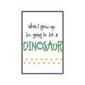 Picture of When I grow up _GroupedProduct_Rectangle_Portrait_Mini_ _GroupedProduct_Rectangle_Portrait_Canvas_Framed_