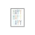 Picture of Happy _GroupedProduct_Rectangle_Portrait_Mini_ _GroupedProduct_Rectangle_Portrait_Canvas_Framed_