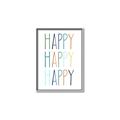 Picture of Happy _GroupedProduct_Rectangle_Portrait_Mini_ _GroupedProduct_Rectangle_Portrait_Canvas_Framed_
