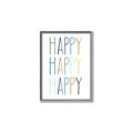 Picture of Happy _GroupedProduct_Rectangle_Portrait_Mini_ _GroupedProduct_Rectangle_Portrait_Canvas_Framed_