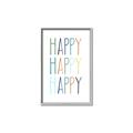 Picture of Happy _GroupedProduct_Rectangle_Portrait_Mini_ _GroupedProduct_Rectangle_Portrait_Canvas_Framed_