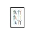 Picture of Happy _GroupedProduct_Rectangle_Portrait_Mini_ _GroupedProduct_Rectangle_Portrait_Canvas_Framed_