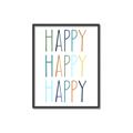 Picture of Happy _GroupedProduct_Rectangle_Portrait_Mini_ _GroupedProduct_Rectangle_Portrait_Canvas_Framed_
