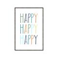 Picture of Happy _GroupedProduct_Rectangle_Portrait_Mini_ _GroupedProduct_Rectangle_Portrait_Canvas_Framed_
