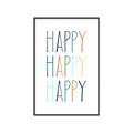 Picture of Happy _GroupedProduct_Rectangle_Portrait_Mini_ _GroupedProduct_Rectangle_Portrait_Canvas_Framed_