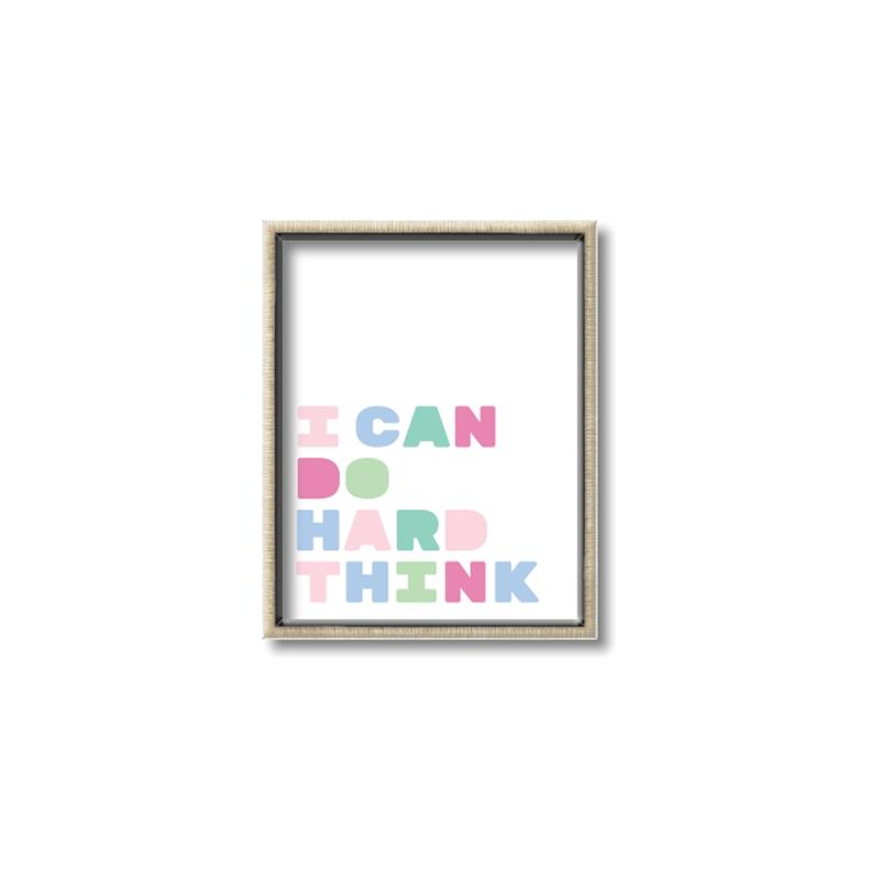 Picture of Think _GroupedProduct_Rectangle_Portrait_Mini_ _GroupedProduct_Rectangle_Portrait_Canvas_Framed_