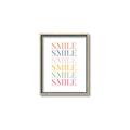 Picture of Smile _GroupedProduct_Rectangle_Portrait_Mini_ _GroupedProduct_Rectangle_Portrait_Canvas_Framed_