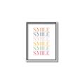 Picture of Smile _GroupedProduct_Rectangle_Portrait_Mini_ _GroupedProduct_Rectangle_Portrait_Canvas_Framed_