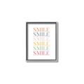 Picture of Smile _GroupedProduct_Rectangle_Portrait_Mini_ _GroupedProduct_Rectangle_Portrait_Canvas_Framed_