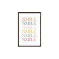 Picture of Smile _GroupedProduct_Rectangle_Portrait_Mini_ _GroupedProduct_Rectangle_Portrait_Canvas_Framed_