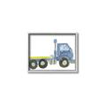 Picture of Blue Pick up  _GroupedProduct_Rectangle_Landscape_Mini_ _GroupedProduct_Rectangle_Landscape_Canvas_Framed_