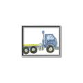 Picture of Blue Pick up  _GroupedProduct_Rectangle_Landscape_Mini_ _GroupedProduct_Rectangle_Landscape_Canvas_Framed_