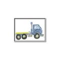 Picture of Blue Pick up  _GroupedProduct_Rectangle_Landscape_Mini_ _GroupedProduct_Rectangle_Landscape_Canvas_Framed_