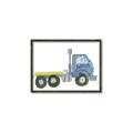 Picture of Blue Pick up  _GroupedProduct_Rectangle_Landscape_Mini_ _GroupedProduct_Rectangle_Landscape_Canvas_Framed_