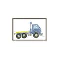 Picture of Blue Pick up  _GroupedProduct_Rectangle_Landscape_Mini_ _GroupedProduct_Rectangle_Landscape_Canvas_Framed_