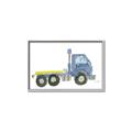 Picture of Blue Pick up  _GroupedProduct_Rectangle_Landscape_Mini_ _GroupedProduct_Rectangle_Landscape_Canvas_Framed_