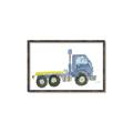 Picture of Blue Pick up  _GroupedProduct_Rectangle_Landscape_Mini_ _GroupedProduct_Rectangle_Landscape_Canvas_Framed_