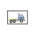 Picture of Blue Pick up  _GroupedProduct_Rectangle_Landscape_Mini_ _GroupedProduct_Rectangle_Landscape_Canvas_Framed_
