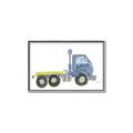 Picture of Blue Pick up  _GroupedProduct_Rectangle_Landscape_Mini_ _GroupedProduct_Rectangle_Landscape_Canvas_Framed_