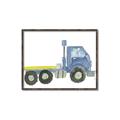 Picture of Blue Pick up  _GroupedProduct_Rectangle_Landscape_Mini_ _GroupedProduct_Rectangle_Landscape_Canvas_Framed_