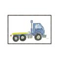 Picture of Blue Pick up  _GroupedProduct_Rectangle_Landscape_Mini_ _GroupedProduct_Rectangle_Landscape_Canvas_Framed_