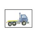 Picture of Blue Pick up  _GroupedProduct_Rectangle_Landscape_Mini_ _GroupedProduct_Rectangle_Landscape_Canvas_Framed_