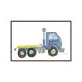 Picture of Blue Pick up  _GroupedProduct_Rectangle_Landscape_Mini_ _GroupedProduct_Rectangle_Landscape_Canvas_Framed_