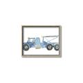 Picture of Blue Grader _GroupedProduct_Rectangle_Landscape_Mini_ _GroupedProduct_Rectangle_Landscape_Canvas_Framed_