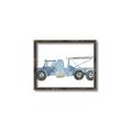 Picture of Blue Grader _GroupedProduct_Rectangle_Landscape_Mini_ _GroupedProduct_Rectangle_Landscape_Canvas_Framed_