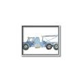 Picture of Blue Grader _GroupedProduct_Rectangle_Landscape_Mini_ _GroupedProduct_Rectangle_Landscape_Canvas_Framed_