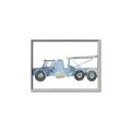 Picture of Blue Grader _GroupedProduct_Rectangle_Landscape_Mini_ _GroupedProduct_Rectangle_Landscape_Canvas_Framed_
