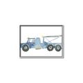 Picture of Blue Grader _GroupedProduct_Rectangle_Landscape_Mini_ _GroupedProduct_Rectangle_Landscape_Canvas_Framed_