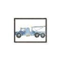 Picture of Blue Grader _GroupedProduct_Rectangle_Landscape_Mini_ _GroupedProduct_Rectangle_Landscape_Canvas_Framed_
