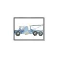 Picture of Blue Grader _GroupedProduct_Rectangle_Landscape_Mini_ _GroupedProduct_Rectangle_Landscape_Canvas_Framed_