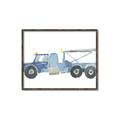 Picture of Blue Grader _GroupedProduct_Rectangle_Landscape_Mini_ _GroupedProduct_Rectangle_Landscape_Canvas_Framed_