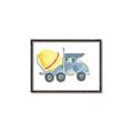 Picture of Blue Mixer _GroupedProduct_Rectangle_Landscape_Mini_ _GroupedProduct_Rectangle_Landscape_Canvas_Framed_